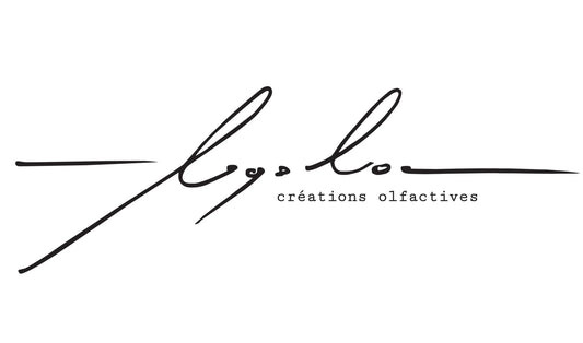The five Angelos Créations Olfactives bottles in the Monograph collection