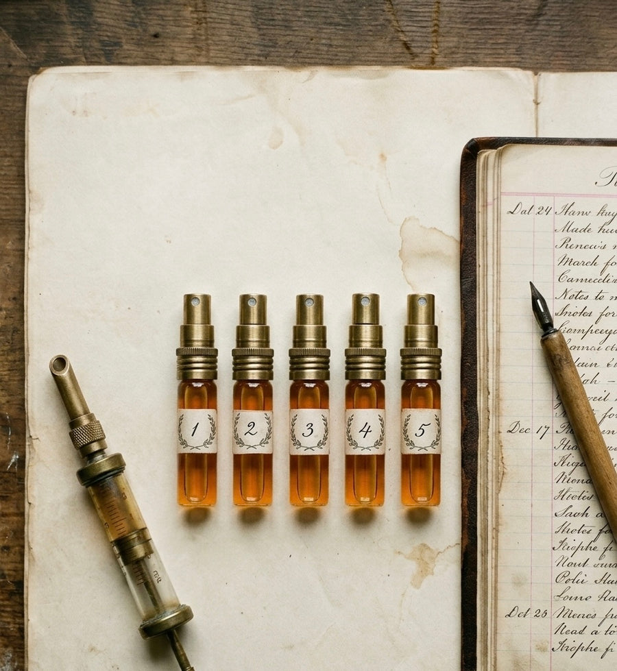 One collector’s library, sold by the millilitre.