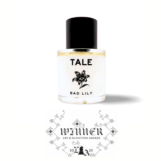 Bad Lily by TALE Parfum — original bottle pictured; hand-decanted sample for sale