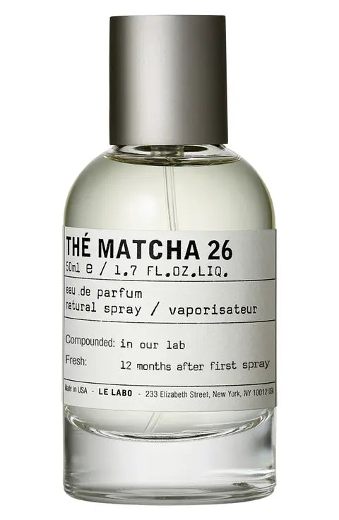 Thé Matcha 26 by Le Labo — original bottle pictured; hand-decanted sample for sale
