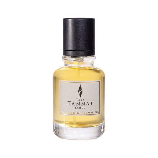 Iris Tannat by Danner & Flemming, the 50 ml parfum with its black cap